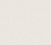 As Creation Bricoflor Non-Woven Wallpaper, Plain Wallpaper In White - 10,05 X 0,53 M