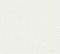 As Creation Bricoflor Non-Woven Wallpaper, Plain Wallpaper In White - 10,05 X 0,53 M