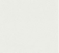As Creation Bricoflor Non-Woven Wallpaper, Plain Wallpaper In White - 10,05 X 0,53 M