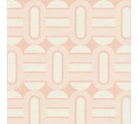 As Creation Bricoflor Non-Woven Wallpaper, Retro Wallpaper In Beige - 8,50 X 0,53 M
