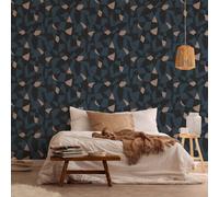 As Creation Bricoflor Non-Woven Wallpaper, Retro Wallpaper In Black - 10,05 X 0,53 M