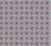 As Creation Bricoflor Non-Woven Wallpaper, Retro Wallpaper In Purple - 10,05 X 0,53 M