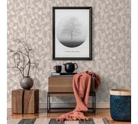 As Creation Bricoflor Non-Woven Wallpaper, Scandinavian Wallpaper In Beige, Cream, Grey - 10,05 X 0,53 M