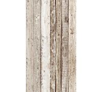 As Creation Bricoflor Panel Effect Wood Design Self-Adhesive Wallpaper In Beige, Brown Country House Peel And Stick Wallpaper 2.50 X 0.35 M