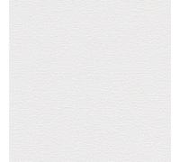 As Creation Bricoflor Paper Wallpaper, Plain Wallpaper In White - 15.00 X 0,53 M