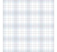 As Creation Bricoflor Plaid Wallpaper In Grey And Baby Blue Flannel Patterned Wallpaper 10.05 X 0.53 M