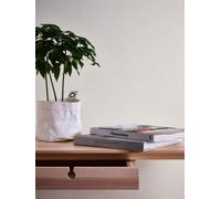 As Creation Bricoflor Plain Wallpaper White Beige Self Adhesive Wallpaper Non Woven Wallpaper 10.05 X 0.53 M