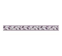 As Creation Bricoflor Purple Vine Wallpaper Border With Green Purple Patterned Wallpaper Border Narrow 5.00 X 0.05 M