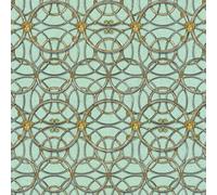 As Creation Bricoflor Silver And Greenbaroque Metallic Medusa Rings Wallpaper Paste The Wall Scrubbable Wallpaper 10.05 X 0.70 M