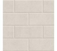 As Creation Bricoflor Taupe Stone Wall Effect Vinyl Wallpaper Scrubbable Non-Woven Wallpaper Straight Match 64Cm 10.05 X 0.70 M