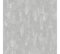 As Creation Bricoflor Textured Effect Concrete Design Wallpaper In Grey Non-Woven Removable Scrubbable Modern Wallpaper 10.05 X 0.53 M