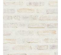 As Creation Bricoflor Trendy Stone Effect Wallpaper In Grey, Red Brick Effect Textured Design Wallpaper 10.05 X 0.53 M