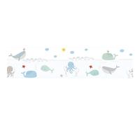 As Creation Bricoflor Under The Sea Wallpaper Border Self Adhesive Non Woven Wallpaper Border 5.00 X 0.155 M