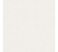 As Creation Bright White Wallpaper For Hallway & Kitchen, Bright White Textured Wallpaper, Uneven Wallpaper In Shade Porcelain White