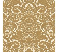As Creation Brown, Cream Elegant Modern Eccentric Wallpaper, Non-Woven Strippable Washable Wallpaper