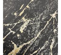 As Creation Charcoal Kintsugi Metallic Gold Wallpaper Blown Vinyl Paste The Wall