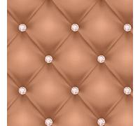 As Creation Chesterfield Brown Leather Look Wallpaper Upholstery Paste The Wall