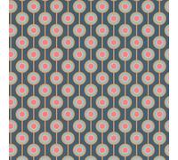 AS Creation Circle Textured Wallpaper in Blue AS Creation Blue