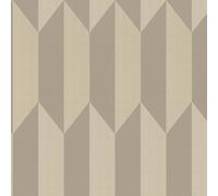 AS Creation COSMO Living Graphic Groove Champagne Wallpaper 79086-5