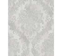 As Creation Damask Non Woven Grey /silver History Of Art Wallpaper 79049-4