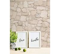 AS Creation Decoro Stone Effect Beige Brown Multicolour Wallpaper 692429