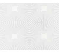 AS Creation Expanded Blown Vinyl Ceiling Wallpaper White 6639-17 Sample