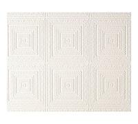 AS Creation Expanded Blown Vinyl Ceiling Wallpaper White 6640-13 Full Roll