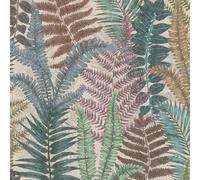 AS Creation Famous Garden Fern Textured Wallpaper in Light Brown AS Creation Light Brown