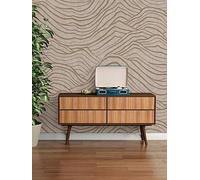 As Creation Fosil Waves Metallic Non Woven Wallpaper One Colour