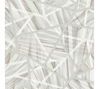 AS Creation Geometric Wallpaper Metallic Textured Apex Triangles Trellis Diamond