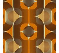 As Creation Geometric Star Retro Brown Wallpaper Textured Paste The Wall Vinyl