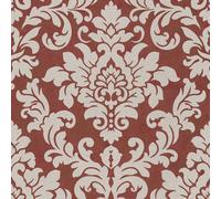 AS Creation Glitter Damask Red Wallpaper Glamorous Paste The Wall Blown Vinyl