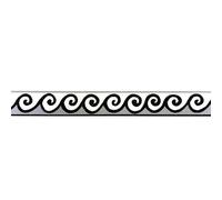 AS Creation Glitter Swirl Wallpaper Border Black Grey White Textured Modern