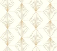 As Creation Graphical Cream Metallic Simply Spray Pre-Pasted 53Cm X 1050Cm