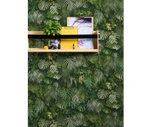 AS CREATION GREEN TROPICAL FOREST PLANTS QUALITY DESIGNER WALLPAPER 37280-2