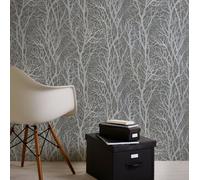 AS Creation Grey Tree Branches Modern Luxury Wallpaper 30094-3