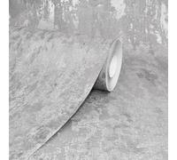 As Creation Industrial Loft Distressed Metallic Texture Plaster Wallpaper