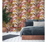 AS Creation Metropolitan Stories Paste The Wall Modern Panel Palm Leaf Concrete