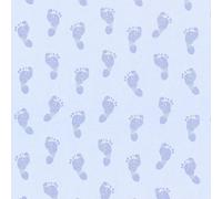 AS Creation Little Stars Blue Baby Feet Wallpaper Toyroom Nursery Paste The Wall