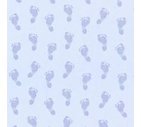 AS Creation Little Stars Blue Baby Feet Wallpaper Toyroom Nursery Paste The Wall