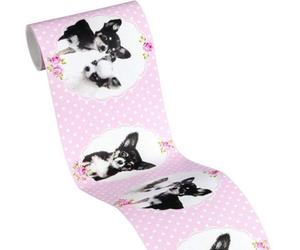 As Creation Little Stars Border With Cute Dogs Wallpaper Paste The Paper