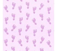 AS Creation Little Stars Pink Baby Feet Wallpaper Toyroom Nursery Paste The Wall