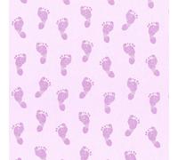 AS Creation Little Stars Pink Baby Feet Wallpaper Toyroom Nursery Paste The Wall