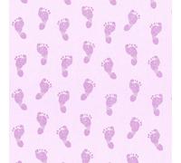 AS Creation Little Stars Pink Baby Feet Wallpaper Toyroom Nursery Paste The Wall