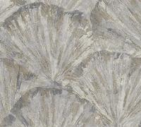 AS Creation Metropolitan Stories Abstract Grey Brown Textured Wallpaper 78198-1