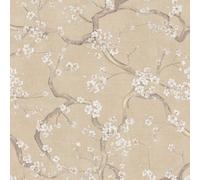 AS Creation Metropolitan Stories Hot Spots Blossom Beige Wallpaper 78199-2 - Ivy