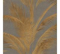 AS Creation Michalsky Tropical Jungle Palm Leaf Trees Metallic Leaves Wallpaper