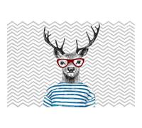 As Creation Modern Deer 1 Digitally Prited Design