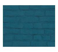AS Creation Neue Bude 2.0 Brick Turquoise Wallpaper 37414-4