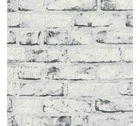 New England Rustic Brick Wallpaper White As Creation 9078-37